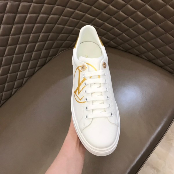 LOUIS VUITTON Lv Time Out Sneakers 'White Gold' Women's