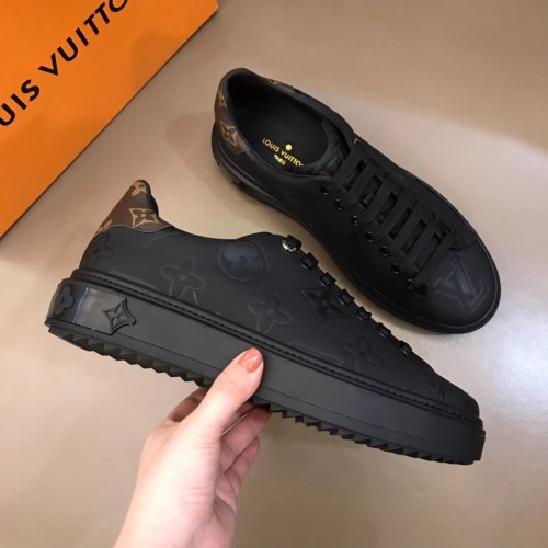 LOUIS VUITTON Time Out Sneakers 'Black