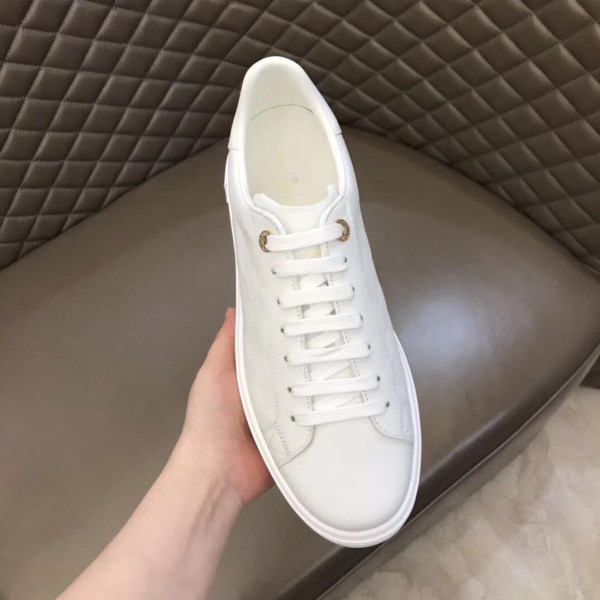 LOUIS VUITTON Time Out Sneakers white