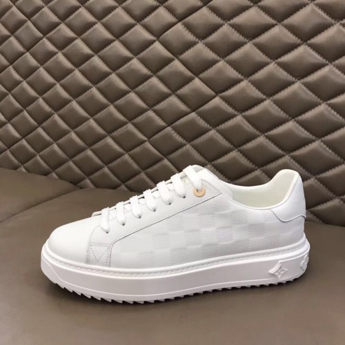 LOUIS VUITTON Time Out Sneakers white