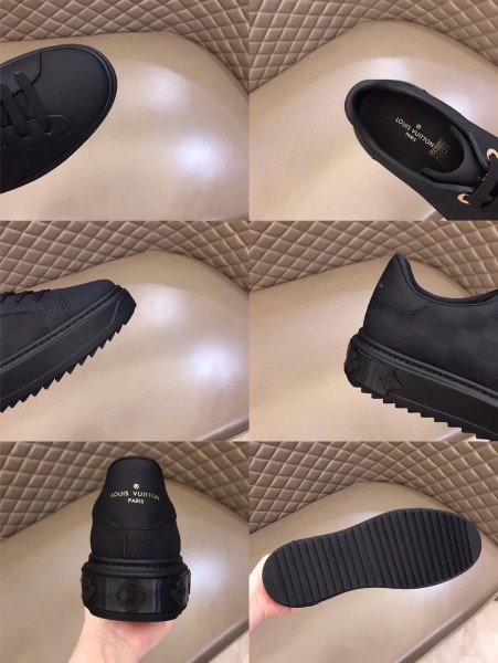 LOUIS VUITTON Time Out Sneakers 'Black