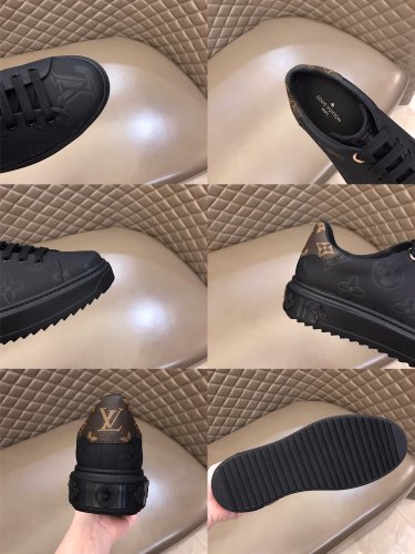LOUIS VUITTON Time Out Sneakers 'Black