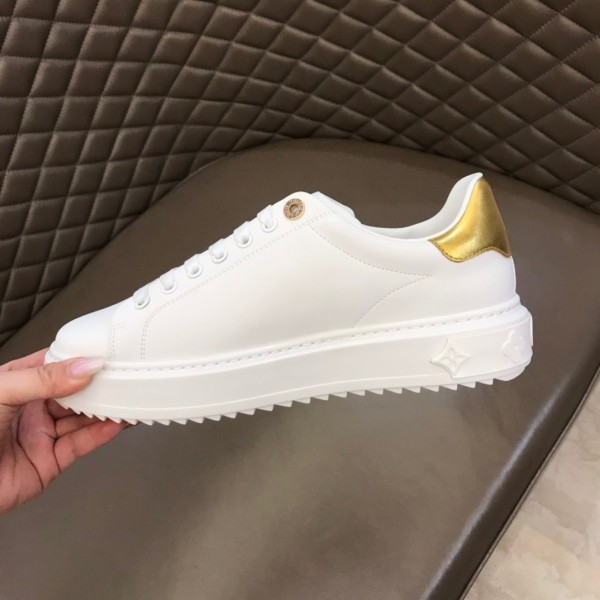LOUIS VUITTON Lv Time Out Sneakers 'White Gold' Women's