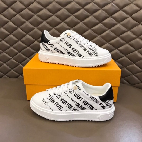 LOUIS VUITTON Time Out Sneakers 'White Black'