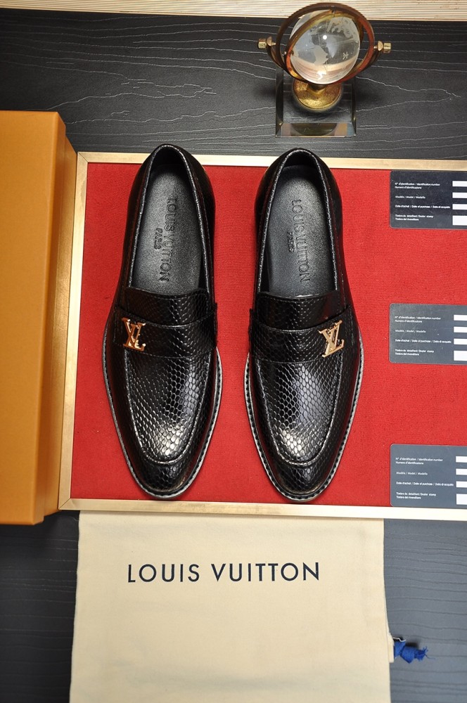 LOUIS VUITTON Saint Germain Men's Casual Shoes Men Low-Top Black