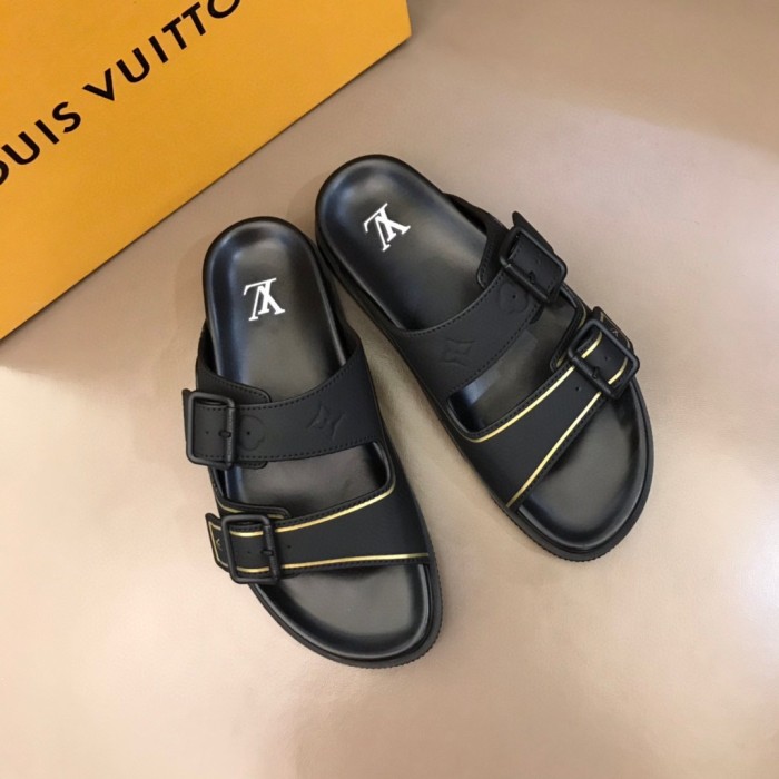 LOUIS VUITTON X NBA Trainer Mule Black