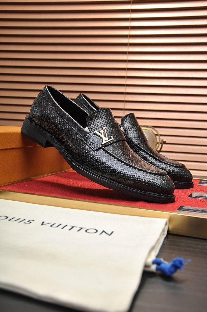LOUIS VUITTON Saint Germain Men's Casual Shoes Men Low-Top Black