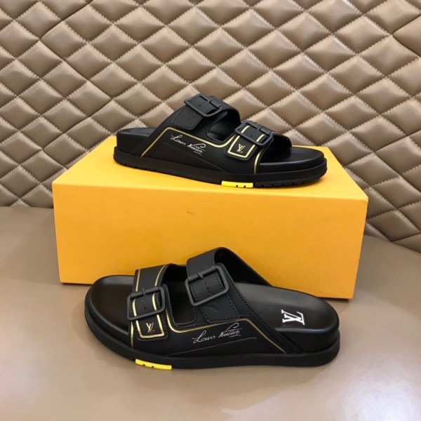 LOUIS VUITTON X NBA Trainer Mule Black