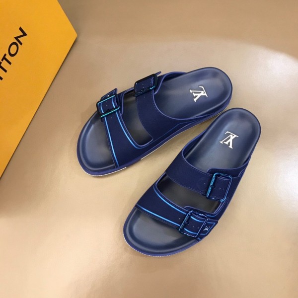 LOUIS VUITTON Trainer Mule Blue