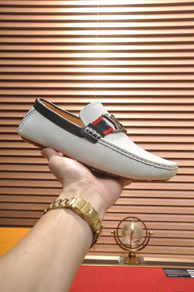 LOUIS VUITTON Monte Carlo Casual Shoes White