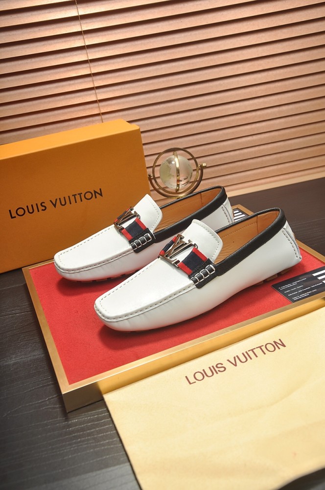 LOUIS VUITTON Monte Carlo Casual Shoes White
