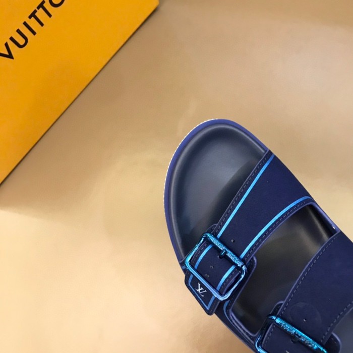 LOUIS VUITTON Trainer Mule Blue