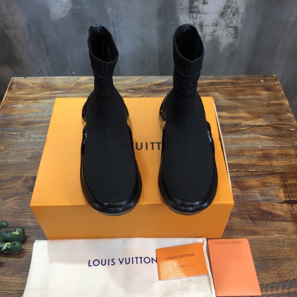 LOUIS VUITTON Archlight High Top Sneakers Black Women's