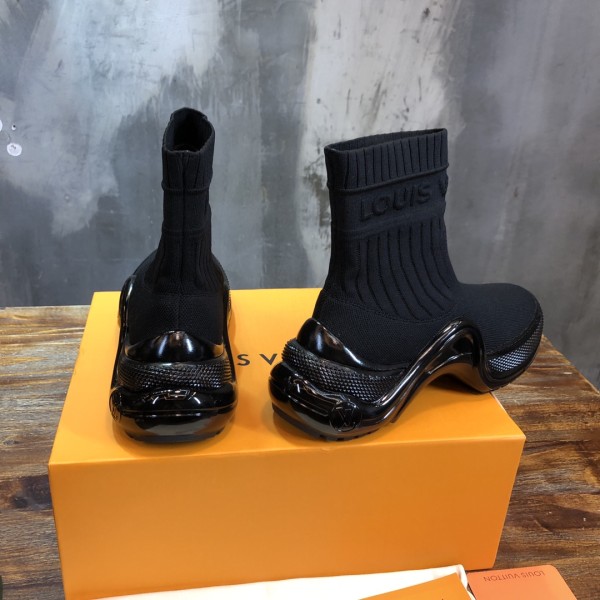 LOUIS VUITTON Archlight High Top Sneakers Black Women's