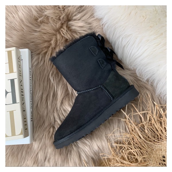 UGG Mini Bailey Bow II Black (Women's)