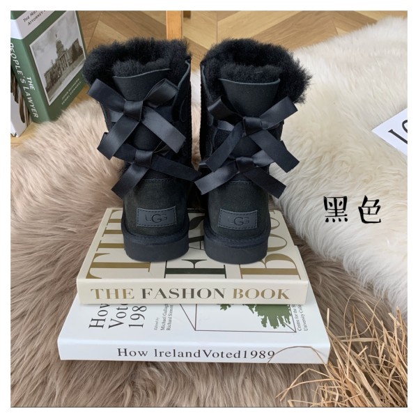 UGG Mini Bailey Bow II Black (Women's)