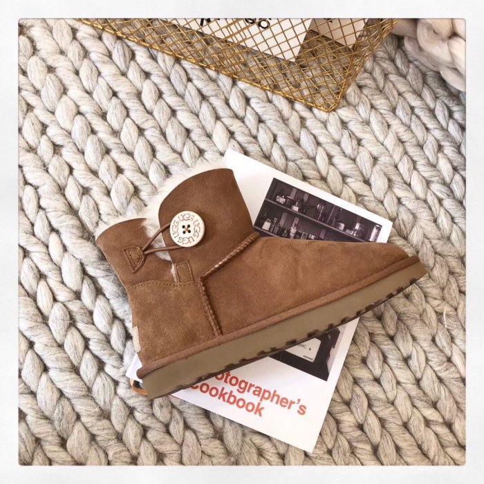 UGG Mini Bailey Button II Chestnut (Women's)