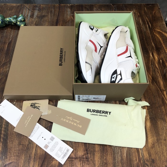 Burberry Ramsey Low-Top Casual Shoes White