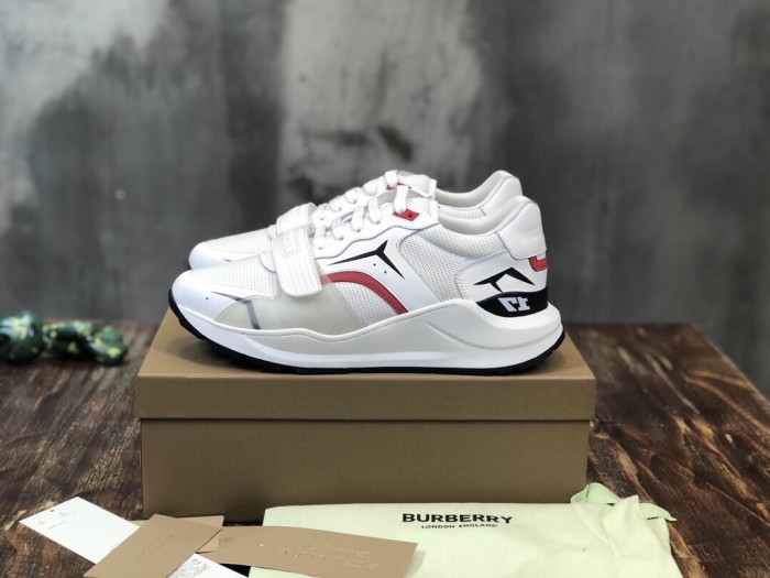 Burberry Ramsey Low-Top Casual Shoes White
