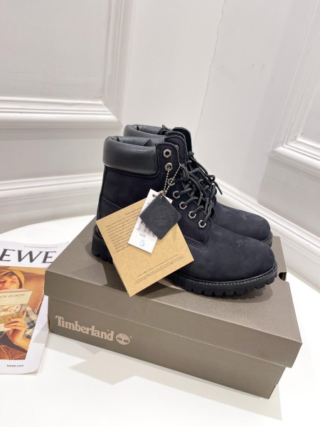 Timberland Icon 6' Premium Narrow Fit Boots 'Black Nubuck'