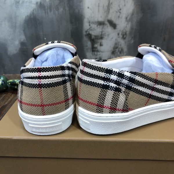 Burberry Slip On Check Print