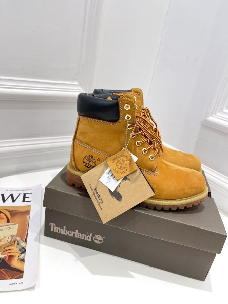 Timberland 6  Premium Waterproof Boots Wheat (Wide)