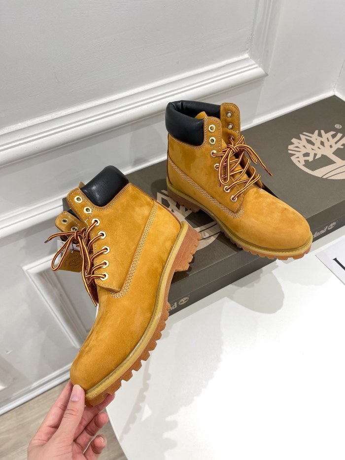 Timberland 6  Premium Waterproof Boots Wheat (Wide)