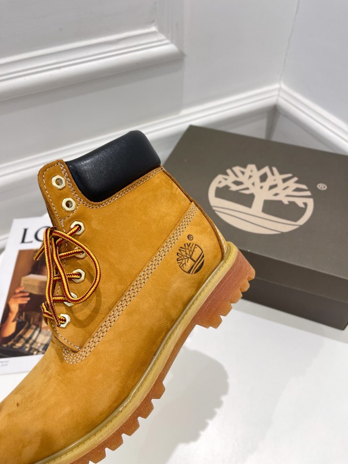 Timberland 6  Premium Waterproof Boots Wheat (Wide)