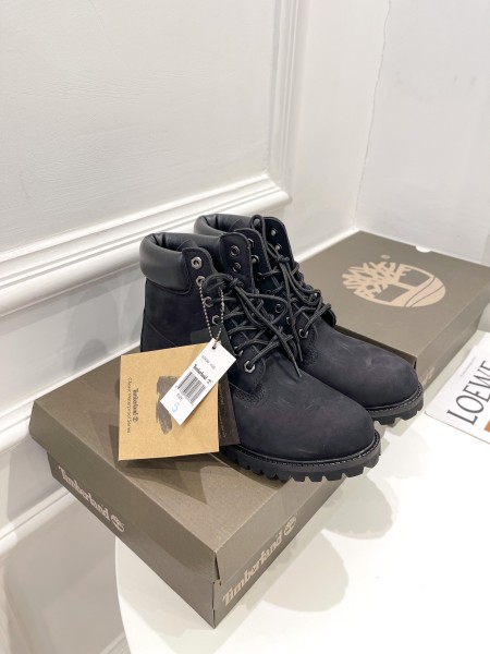 Timberland Icon 6' Premium Narrow Fit Boots 'Black Nubuck'