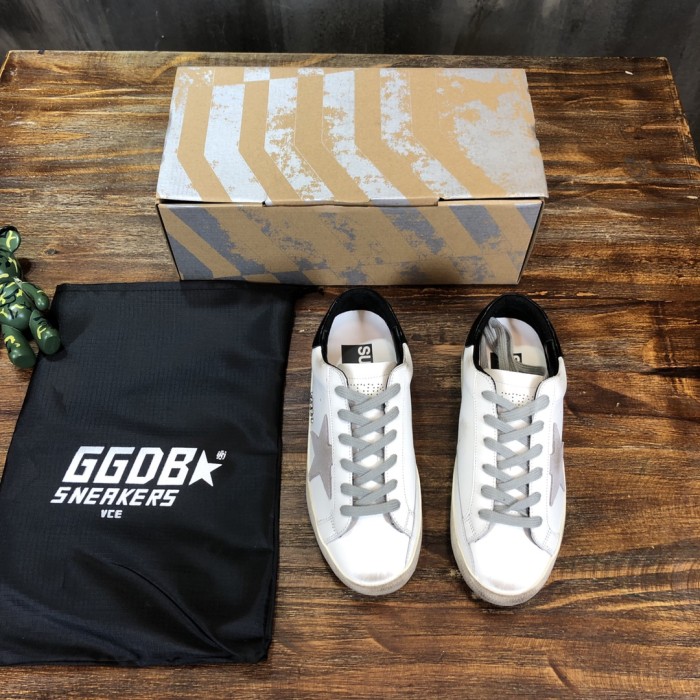 Golden Goose Super-Star White Black