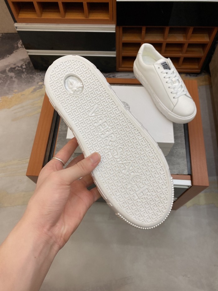 Versace Greca Low-Top White