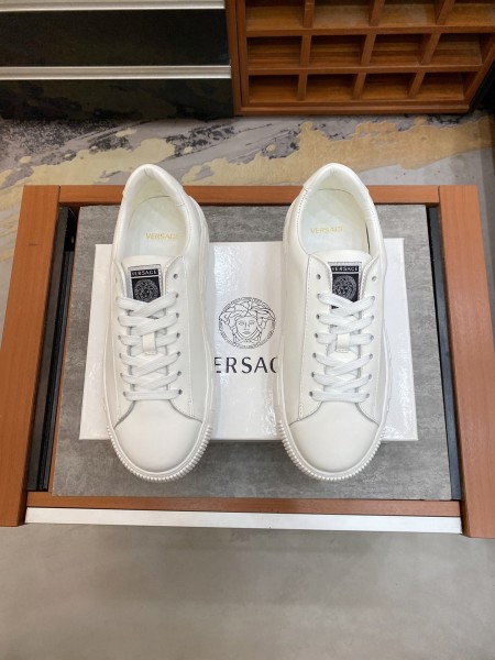 Versace Greca Low-Top White