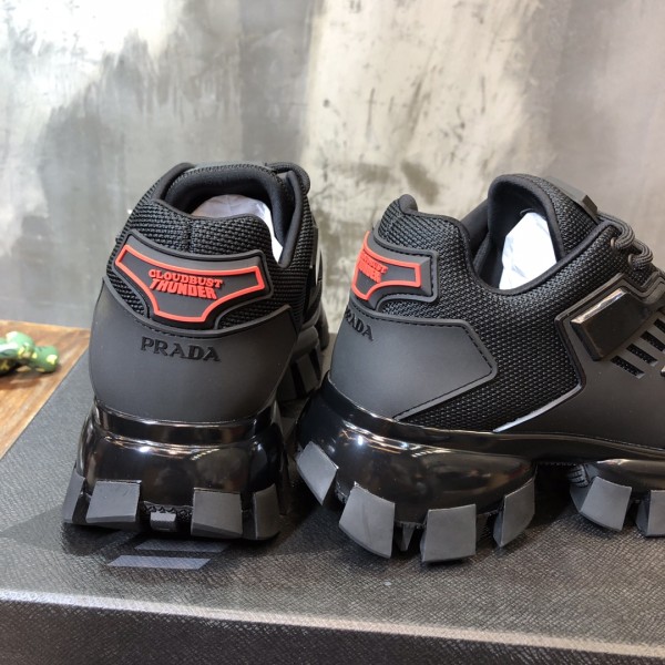 Prada Cloudbust Thunder Sneakers Black