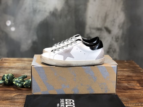 Golden Goose Super-Star White Black
