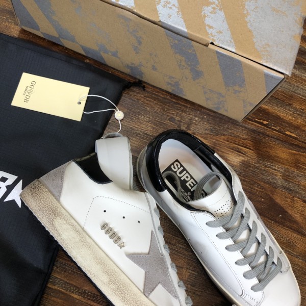 Golden Goose Super-Star White Black