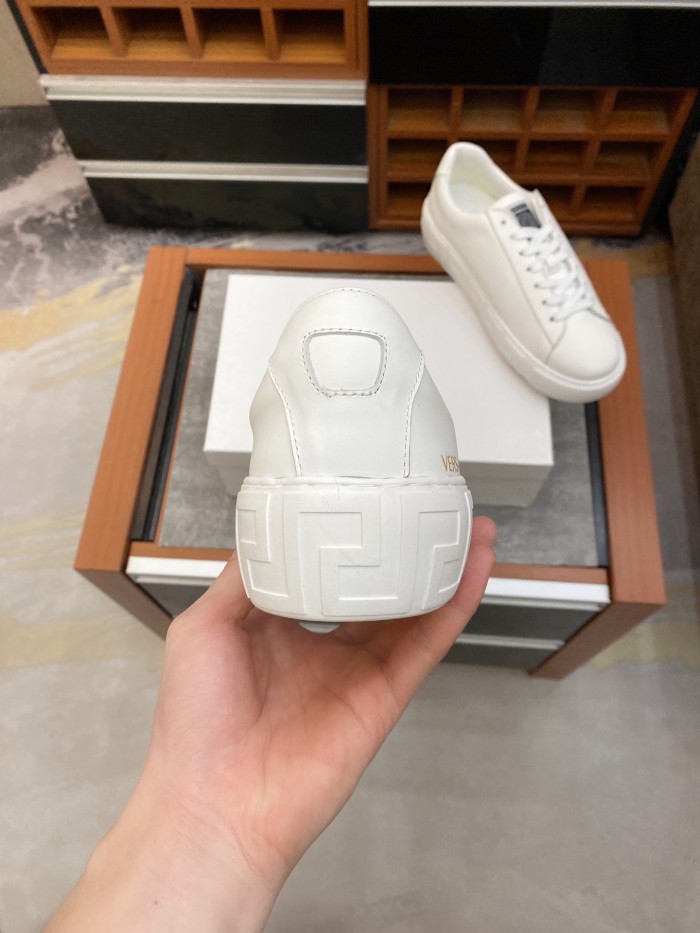 Versace Greca Low-Top White