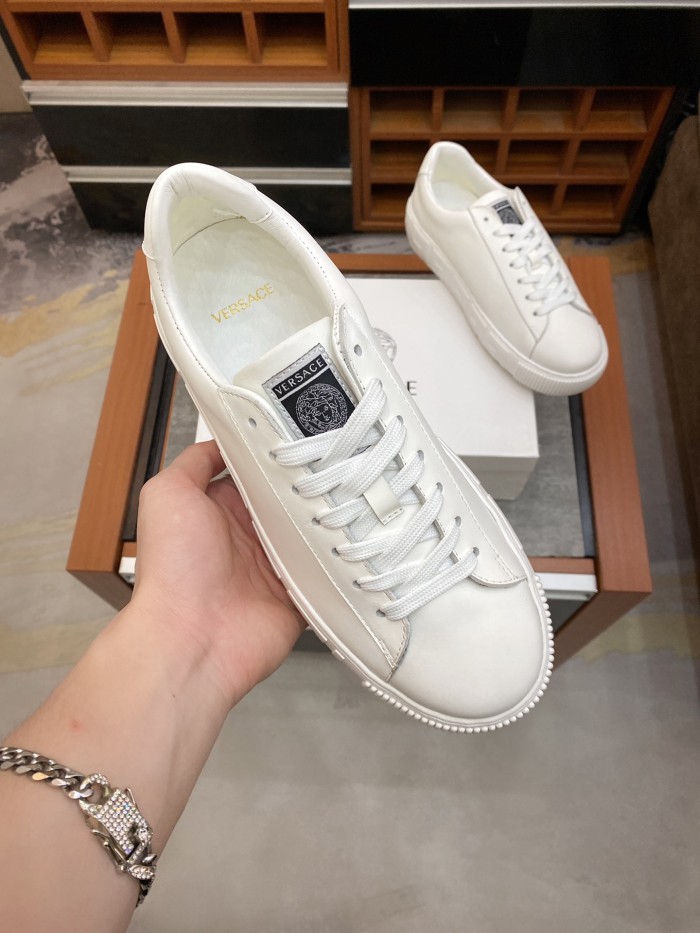Versace Greca Low-Top White