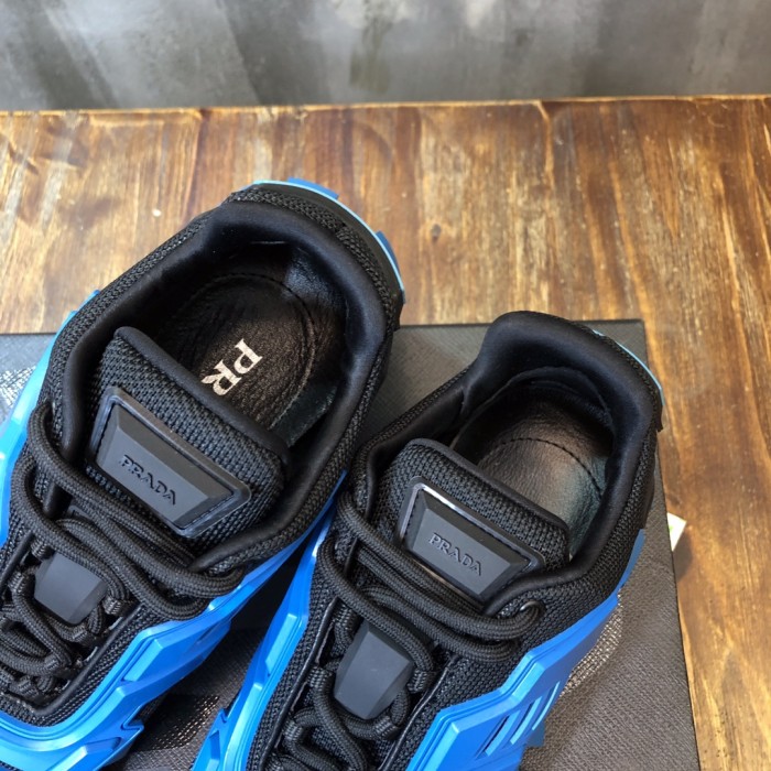 PRADA Cloudbust Thunder Low Top Casual Shoes Unisex Blue