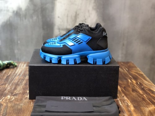 PRADA Cloudbust Thunder Low Top Casual Shoes Unisex Blue