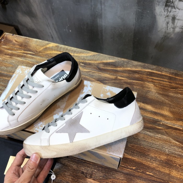 Golden Goose Super-Star White Black