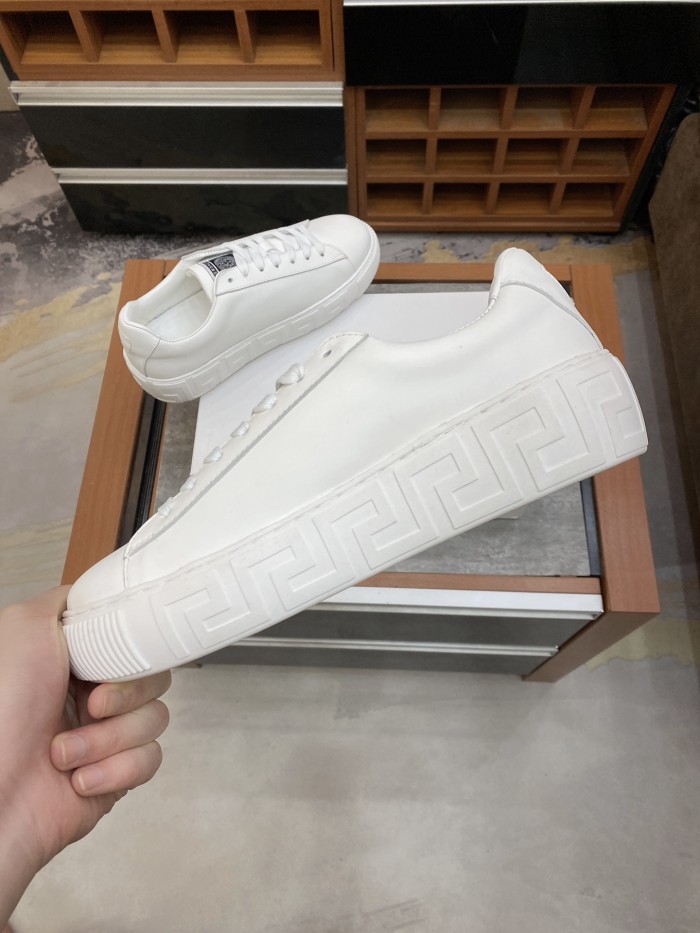 Versace Greca Low-Top White