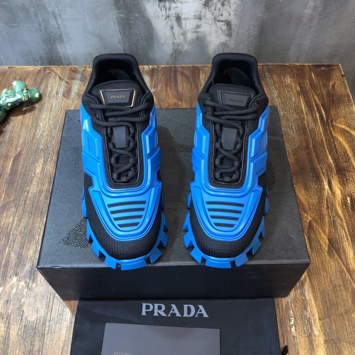 PRADA Cloudbust Thunder Low Top Casual Shoes Unisex Blue