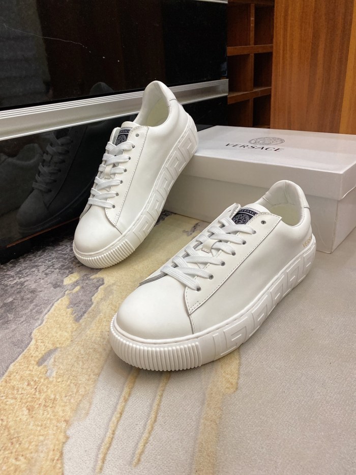Versace Greca Low-Top White