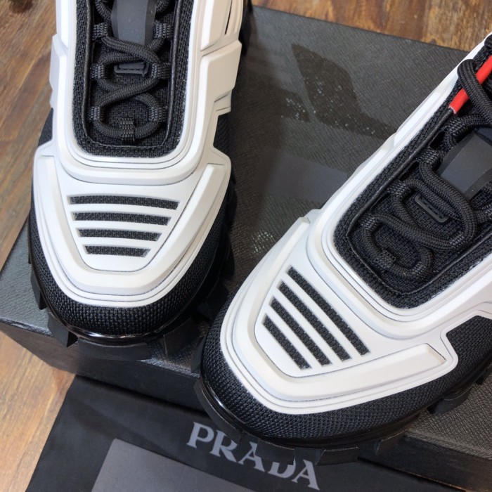 PRADA Cloudbust Thunder Sneakers White Black