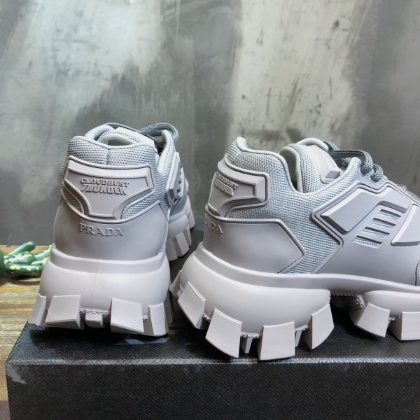 PRADA Cloudbust Thunder Technical Fabric Silver