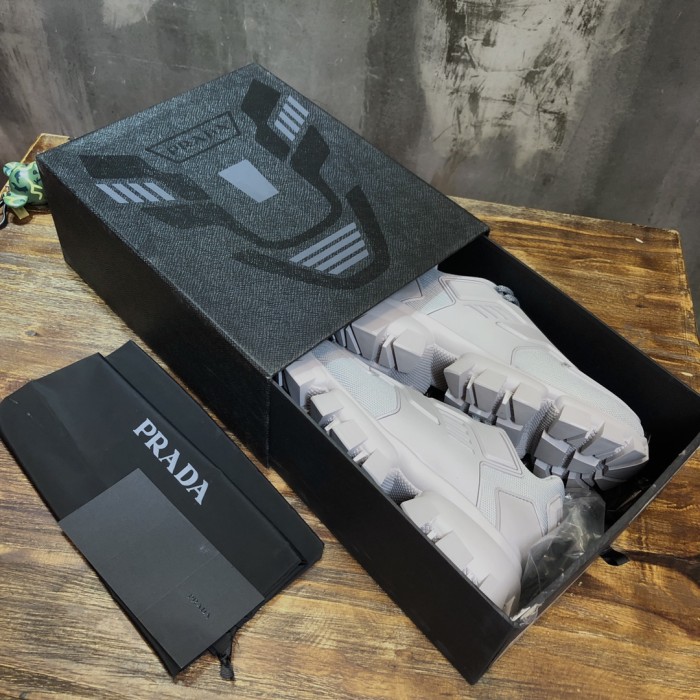 PRADA Cloudbust Thunder Technical Fabric Silver