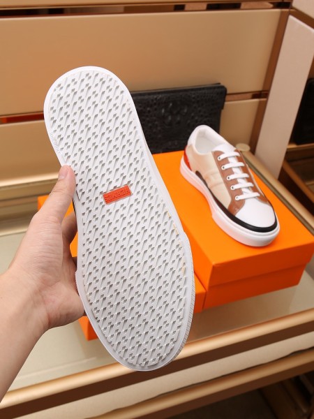 HERMES Deep Low Top Stylish Skateboarding Shoes Men's Multicolor