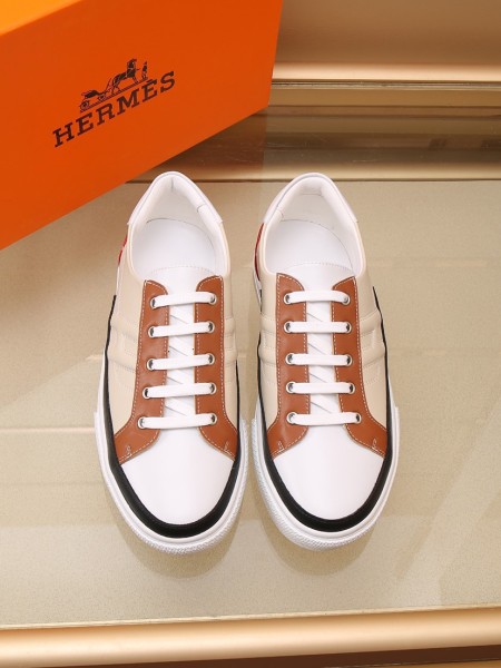 HERMES Deep Low Top Stylish Skateboarding Shoes Men's Multicolor