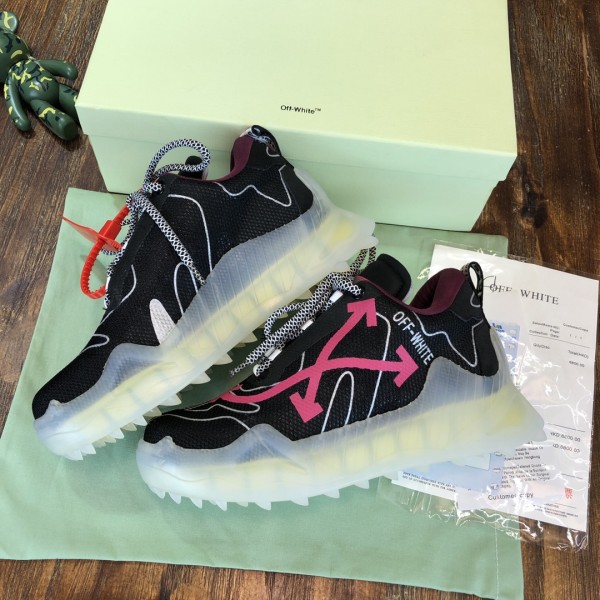 Off-White Odsy-1000 Transparent Fuchsia