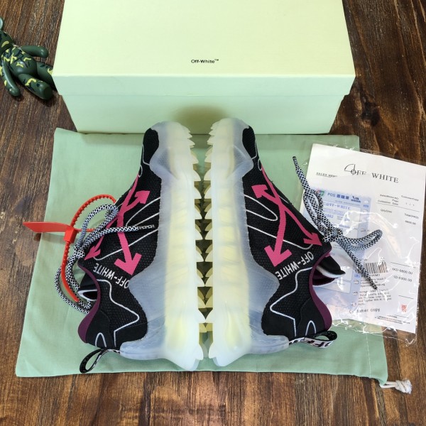 Off-White Odsy-1000 Transparent Fuchsia